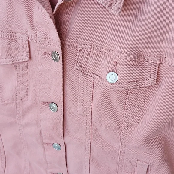 Time and Tru Women's Denim Cotton Jacket Size L 12/14 NWOT never worn - Picture 13 of 13